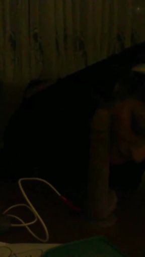 Nun POV Dildo Training Blowjob