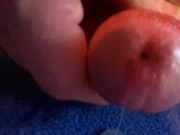 Delicious Slow Motion POV Cum Sissy Trainer Ejaculate Pure White Load