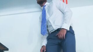 LEAKED Business Meets Pleasure  Leo Rossos HUGE Dick Swallows Kike Gils Jaw Dropping Blows!