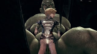 Huge monster fuck the female knight