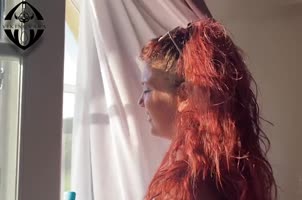 Viking Vara's Romantic Getaway: Spontaneous BJ at a Restaurant