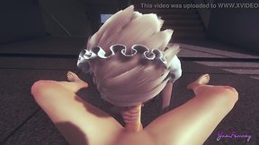 Yaoi femboy hentai 3d - pov erik is a very helpful maid - japanese manga anime