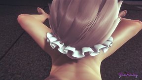 Yaoi femboy hentai 3d - pov erik is a very helpful maid - japanese manga anime