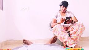 Indian Stepmom Enjoyed Stepson Big Dick. Telugu Dirty Talks.