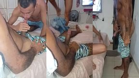 novinho caindo de boca no casado pika grossa