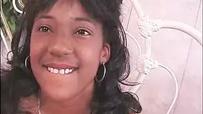 Busty Young Ebony Gets Her Muff Eaten Before Hunk Nails Her