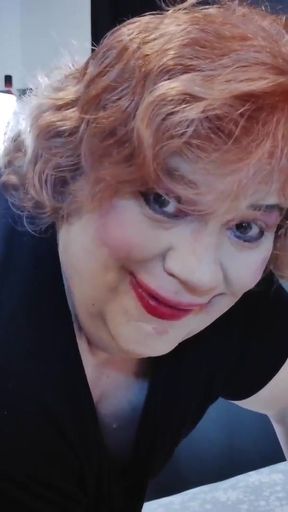 Cum Fountain explodes all over Fat CD Sissy after BBC Butt Fuck   Clip 1