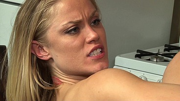 Blonde Ash Hollywood and her Landlord Darcie Dolce enjoy hot Lesbian sex, pussy eating, and pussy play