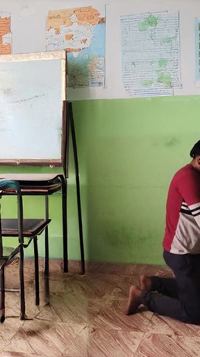 Desi Village College Couples Fucking in Classroom