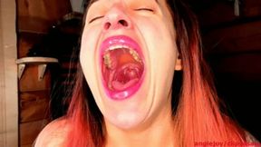 Redhead never stop yawning wmv