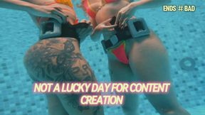 Not a lucky day for content creation