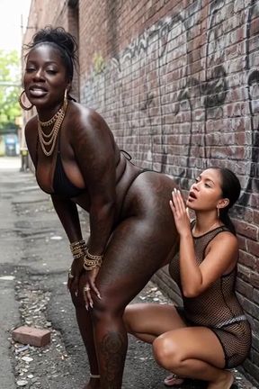 Black Woman and White Woman