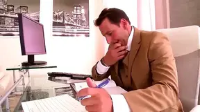 Blonde Bound in BDSM Threesome Wild Fuck