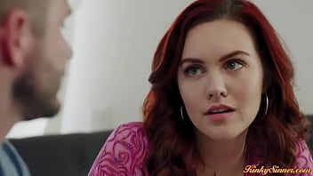 Stepbro fucking his hot redhead stepsis