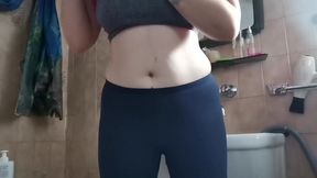 nicoletta s personal care routine of showering, gentle hair removal, and embracing self-care with attention