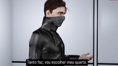 Keylle Mostra's Os Peitos and Faz um Boquete da Legendado - A Cyberpunk Hentai Sex Adventure with