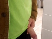 Caught pissing and playing in public
