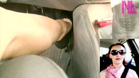 Soft Driving in Suede Black Louboutins