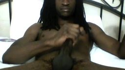 Huge Big Ebony Dick Jerking Hard