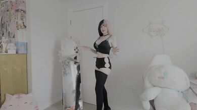 Alt Girl Ass in BOOTY SHORTS