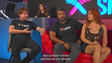 Big Titted and Big Boobed Latinas Go Crazy in Interview that Ended in Orgy