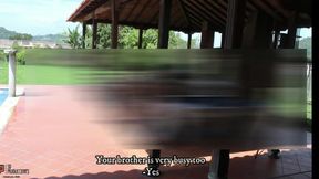 While My Stepbrother Has Fun with His Girlfriend His Best Friend Fucks My Coo-in Spanish