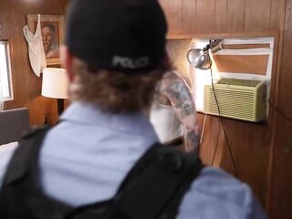 TRAILERTRASHBOYS Officer Brogan Deepthroats Troy Daniels In advance of Bottoming