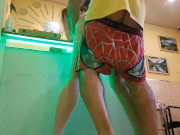 Delivery Boy FUCK me hard in my Office and CUM on my Pizza