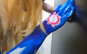 Full Version of Giving My First Blowjob in Samus Halloween Costume