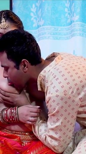 Amazing Hot Sex at First Night of Marriage! New Couple Sex