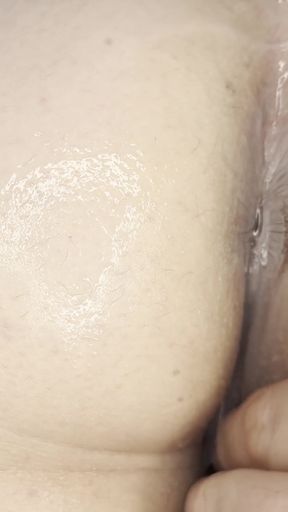 Thrilling moment from &quot;How much lube fits in my butt? Extreme Closeup!&quot;