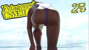 She shows off her tight, wet slit &bull_ FUTAGENESIS UNVEILED #25