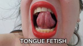 Tongue Fetish Close-Ups – Wet Mouth, Open Lips, and Sensual Tongue Play for Worship Addicts