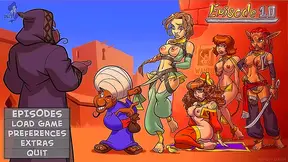 Hot Blonde Princess Jasmine Takes Control In Sexy Arabian Hentai Adventure