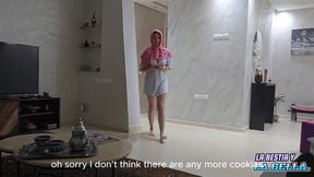 Muslim Virgin Meets a Cock for the First Time and Sucks Me off and Shoves It in Her Tight Pussy