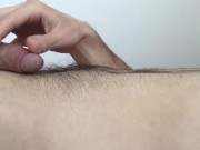 Frenulum Stimulation with Huge Cumload