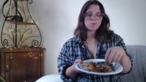Eating Leftovers with my hands
