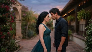 Beautiful Mexican millionaire Latina, she is unfaithful to her narko husband with her young ranch employee, fucking her mercilessly in the caballerisas - porn in Spanish - ai porn
