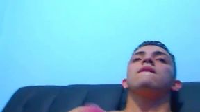 European Model Sebastyan Plays with His Dick