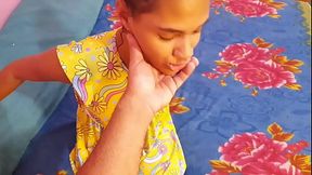 Minha enteada n&atilde_o gosta quando vou muito fundo no cuzinho dela.