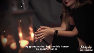 I fucked a Sexy Nympho Witch - CUM 3 times - Pussy Creampie - Cum In Mouth