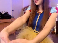 Pale amateur teen brunette Lynn Love