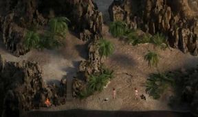 Treasure of Nadia: a very big cock, handjob, and cumshot into the river ep 122