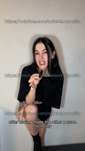 NEFERET EXPOSITO shows you ways to suck