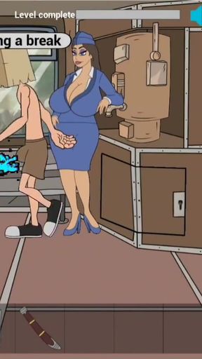 Powerful moment from &quot;FuckerMan series - All we had to do was follow the dang train! But seriously we are having sex with&quot;