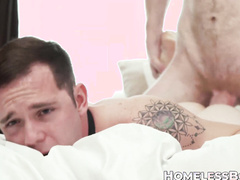 Danny Wilcoxx's ass drilling moans with muscular Legrand Wolf's big penis