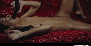 Lia Lin Vored &amp; Trapped Inside Hentai Monster - 3d Anime Ebony Hardcore Bondage Cumflation