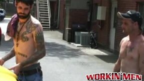 ”Bushy studs fix a car & end up rawfucking deep & hard”