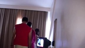 Turkish married man gets fucked by open-minded slut