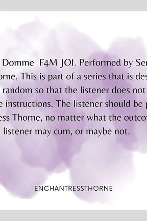 Femdom JOI Mean Denial 05